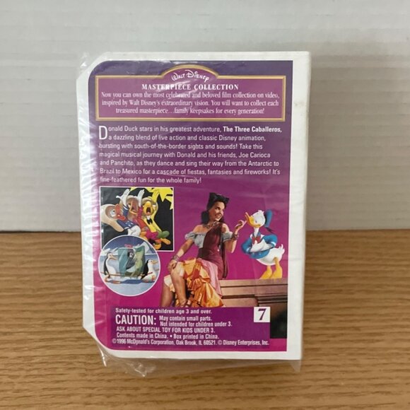 Disney Masterpiece Collection The Three Caballeros McDonalds Happy Meal Fig 1996 - Picture 2 of 4